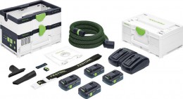 Festool 576943 CTMC SYS HPC 4,0 I-Plus Cordless mobile dust extractor £839.00